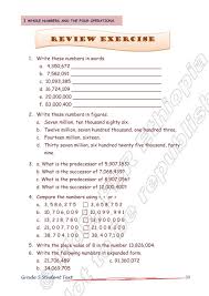 When writing out a number of three or more digits, the word and is not necessary. Ethiopia Learning Math Grade 5 Page 43 In English