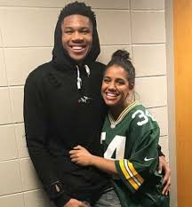 Learn about giannis antetokounmpo's height, real name, wife, girlfriend & kids. Giannis Antetokounmpo Girlfriend Bio Mariah Riddlesprigger Baby