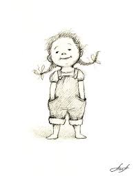 See more ideas about toddler drawing, easy drawings, drawing for kids. Anna Abramskaya Gallery Illustration Baby Cartoon Drawing Cute Drawings Cartoon Drawings