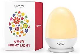 Vava Va Cl006 Night Lights For Kids Baby Night Light Bedside Lamp For Breastfeeding Abs Pp Touch Control Timer S Baby Night Light Night Light Bedside Lamp