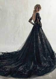 Zander A Line Wedding Dress By Sottero Midgley Weddingwire Com Gothic Wedding Dress Black Lace Wedding Dress Black Wedding Gowns