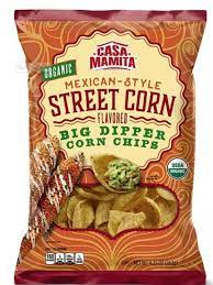Casa Mamita Organic Mexican Style Street Corn Big Dipper Corn Chips 2 29 For 9 25 Ounces Aldi S In 2021 Aldi Chips Blueberry Crumble