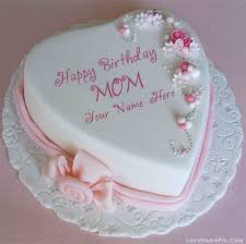 Happy birthday cakes with name and wishes are the exclusive and unique way to wish you friends & family members online. Name Birthday Cake For Mothers With Name Photo Happy Birthday Wishes Mother Birthday Cake Birthday Cake Writing Cool Birthday Cakes