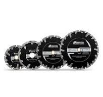 4.5/5/7/9in Hot Pressed Sintered Protective Teeth Turbo Segmented Diamond Saw Blade Cutting Blade for Granite Marble Stone