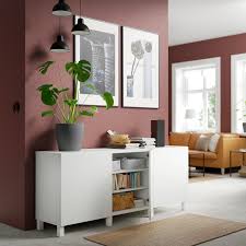 Gotta confess it started as a way of showing people (on the tv show) that you do not end up with 'all the houses looking the same when you shop at ikea' as so many people used to tell me! Besta Comb Arrumacao C Portas Lappviken Branco Ikea