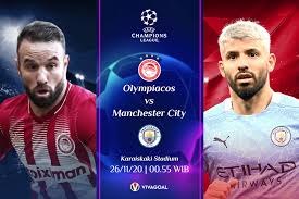 Olympiakos piraeus brought to you by: Olympiakos Vs Man City Prediksi Line Up Dan Live Streaming Vivagoal Com