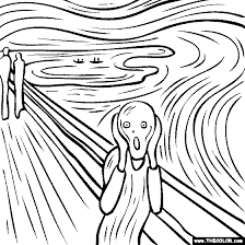 You will find the best coloring pages at funnycoloring.com! Famous Paintings Coloring Pages