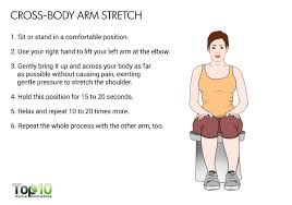 24 Helpful Exercises To Relieve A Frozen Shoulder Emedihealth Frozen Shoulder Frozen Shoulder Exercises Shoulder Rehab Exercises