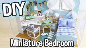 See more ideas about crafts, cute crafts, diy. Diy Miniature Dollhouse Kit Cute Bedroom Roombox With Working Lights Relaxing Crafts