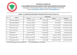 Check spelling or type a new query. Jadwal Ukmppd 2019 Revisi 2 Januari 2019