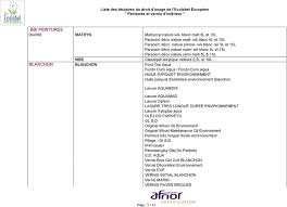 Miniox possède un des plus grands stocks de peinture professionnelle de bruxelles et waterloo, pour toute surface et provenant de différentes. Liste Des Titulaires Du Droit D Usage De L Ecolabel Europeen Pdf Telechargement Gratuit