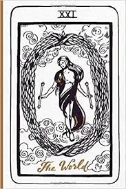 These echo the same figures that appear in the corners on the wheel of fortune (x). The World Tarot Card Journal Major Arcana Tarot Card Notebook Publishing D J 9798639876240 Amazon Com Books
