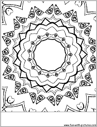 Grown up coloring pages are fun, relaxing and a great way to create a. Kaleidoscope4 Coloring Page