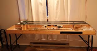 After Much Searching I Realized That There Was Not A Suitable Ski Tuning Bench And Vice Set Up For My Purposes The Problem Being That I Don Skiing Vises Bench