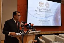 Perkara itu disahkan ketua audit negara. Ag S Report 2018 The Edge Markets