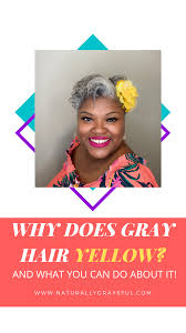 Sometimes, however, damage to it can unnaturally change its color or appearance. Why Does Gray Hair Turn Yellow Naturally Graysful