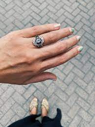 One Of A Kind Engagement Ring Sapphire Engagement Ring Blue Featured Jewelry Engagement Rings Sapphire