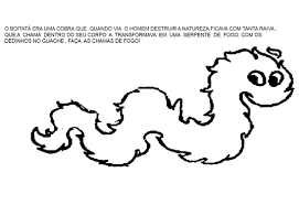 Lembrando que ele deve seguir as formas das nossas chamas desenhadas previamente. Desenhos De Boitata 7 Para Colorir E Imprimir Colorironline Com