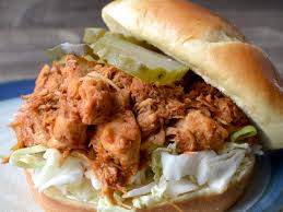 Our Shredded Chicken Sandwich Recipe Is A Take On Nashville Hot Chicken But We Make It Easier With Hot Chicken Sandwiches Chicken Sandwich Easy Chicken Recipes