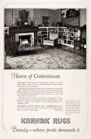 1924 Karnak Rugs Classic Vintage Print Ad Home Appliance Store Appliance Deals Home Appliances
