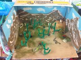 Desert Biome In A Box Science Bioramas Biome Diorama Project Habitats Projects Ecosystems Projects School Projects
