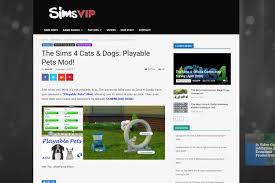 Feb 06, 2021 · there are a few steps involved in installing the playable pets mod, first you want to go to this page to download the mod and click the download button at the bottom of the article. Best Sims 4 Mods To Add Features Or Functionality Of Your Gameplay In 2021