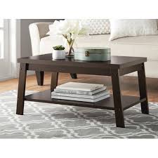 Henn&hart brass coffee table with glass top. Upc 042666032551 Mainstays Logan Coffee Table Espresso Finishes Upcitemdb Com