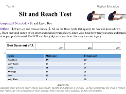 Fitness Testing Booklet