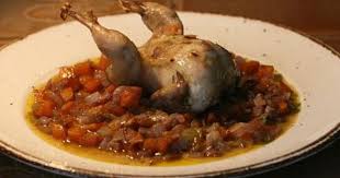 Recette De Cailles Au Vin Blanc Caille Recette Recette Dinde Lapin Chasseur