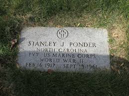 Stanley James Ponder (1917-1961)