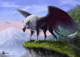 Lightning Flight Male Griffin With No Mate He Is A Strong Tough Warrior He Is As Quick As Light Mythical Creatures Mythical Creatures Art Fantasy Creatures