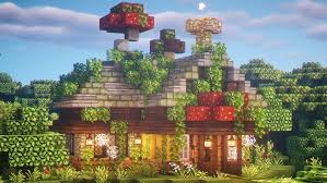 Minecraft Mushroom House Minecraft Cottage Minecraft Construction Amazing Minecraft