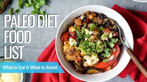 This is a complete list of foods not allowed on the paleo diet. Paleo Diet Food List Youtube