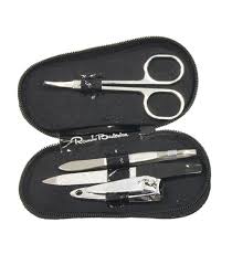 Zestaw Manicure Renato Balestra 4 Elementy Nero Akcesoria