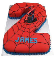 Sold & shipped by kayvee goods. Spiderman 2nd Happy Birthday Cake