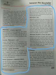 How iswaran concludes the story the elephant grunted and stamped its feet. Hey Friends Here S My Question Give Me The Summary Of Iswaran The Storyteller Class 9 Momentswrite Brainly In