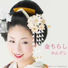 京都 おはりばこ ブライダル 結婚式 花嫁専用髪飾り つまみ細工の花かんざし