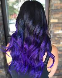 Typically, the ombre hair color transitions from ombre is a low maintenance hair color that can give a dramatic or subtle style depending on your color choice. 20 Ways To Wear Violet Hair Purple Ombre Hair Lavender Hair Ombre Hair Styles