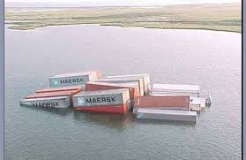 Accident Porte Conteneur Maison Conteneur Conteneur Bateau