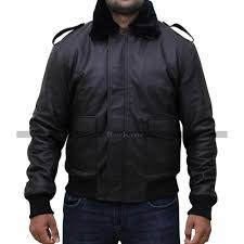 One such jacket which everyone has their eyes on is the thing r.j macready jacket which comes in black color with fur shirt style collar and front button closure. R J Macready The Thing Bomber Jacket