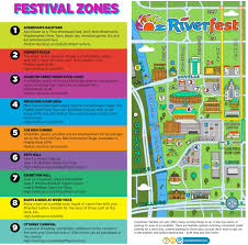 2019 Wichita Riverfest Location Map And Info