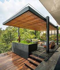 New The 10 Best Home Decor With Pictures Pergolado Em Estrutura Metalica E Madeira Vamos Fazer Um Desses Ai Na Sua Cas Pergula Patios Cobertos Pergola