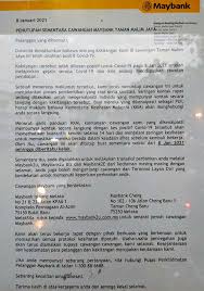Loans or financing approved before 1st october 2020 and not in arrears for more than 90 days at the point of. Maybank Taman Malim Jaya Closed After Covid 19 Case Rojak Pot