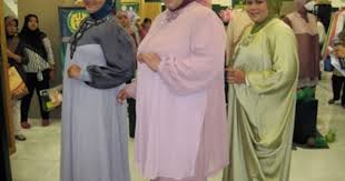 Contoh Model Baju Muslim Gamis Untuk Orang Gemuk Terbaik Baju Muslim Model Pakaian Muslim