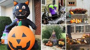 (via tina marie interior design) 11. Creepy Funny Spooky Weird Outdoor Halloween Decorations