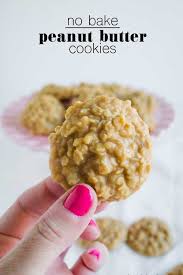 No Bake Peanut Butter Cookies Recipe Easy Cookie Recipes Peanut Butter Cookie Recipe No Bake Cookies Recipe Peanut Butter