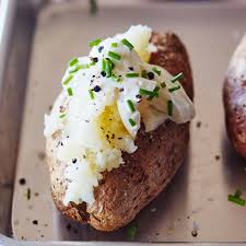 A baked potato can be a simple side dish topped with butter and herbs, or a hearty meal in itself, stuffed with whatever your hungry imagination has in mind. How To Bake Potato In Foil Two Other Easy Baked Potato Methods Kitchn