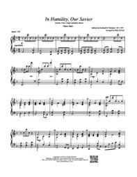 Stream tracks and playlists from sally deford music on your desktop or mobile device. In Humility Our Savior Piano Solo Sally Deford Music
