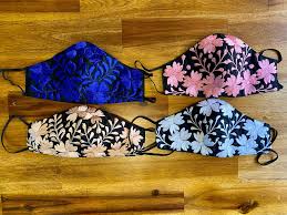 We did not find results for: Handmade Face Masks Black Fabric With Solid Color Floral Embroidered Design Corazon Latino
