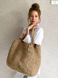 Crochet Tote Bag Pattern Pdf Pattern Crochet Bag Easy Etsy Tig Isi Canta Orme Cantalar Krose Canta